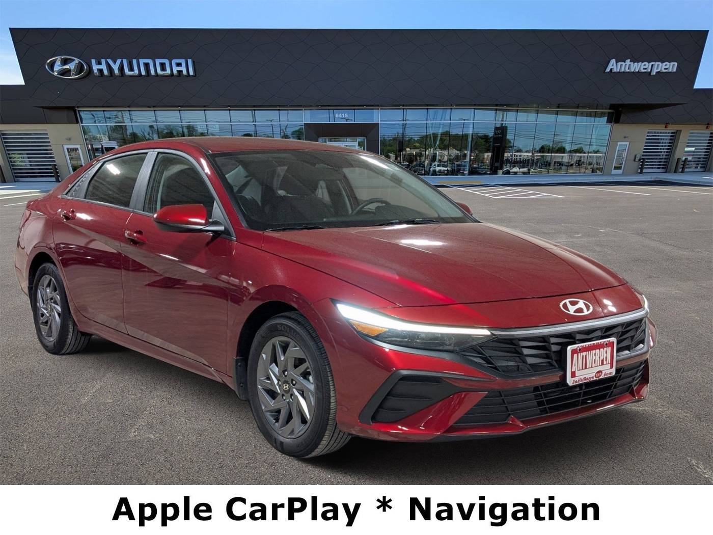 2024 Hyundai Elantra Hybrid Blue — Sedan — 8,584 mi — Catonsville, MD