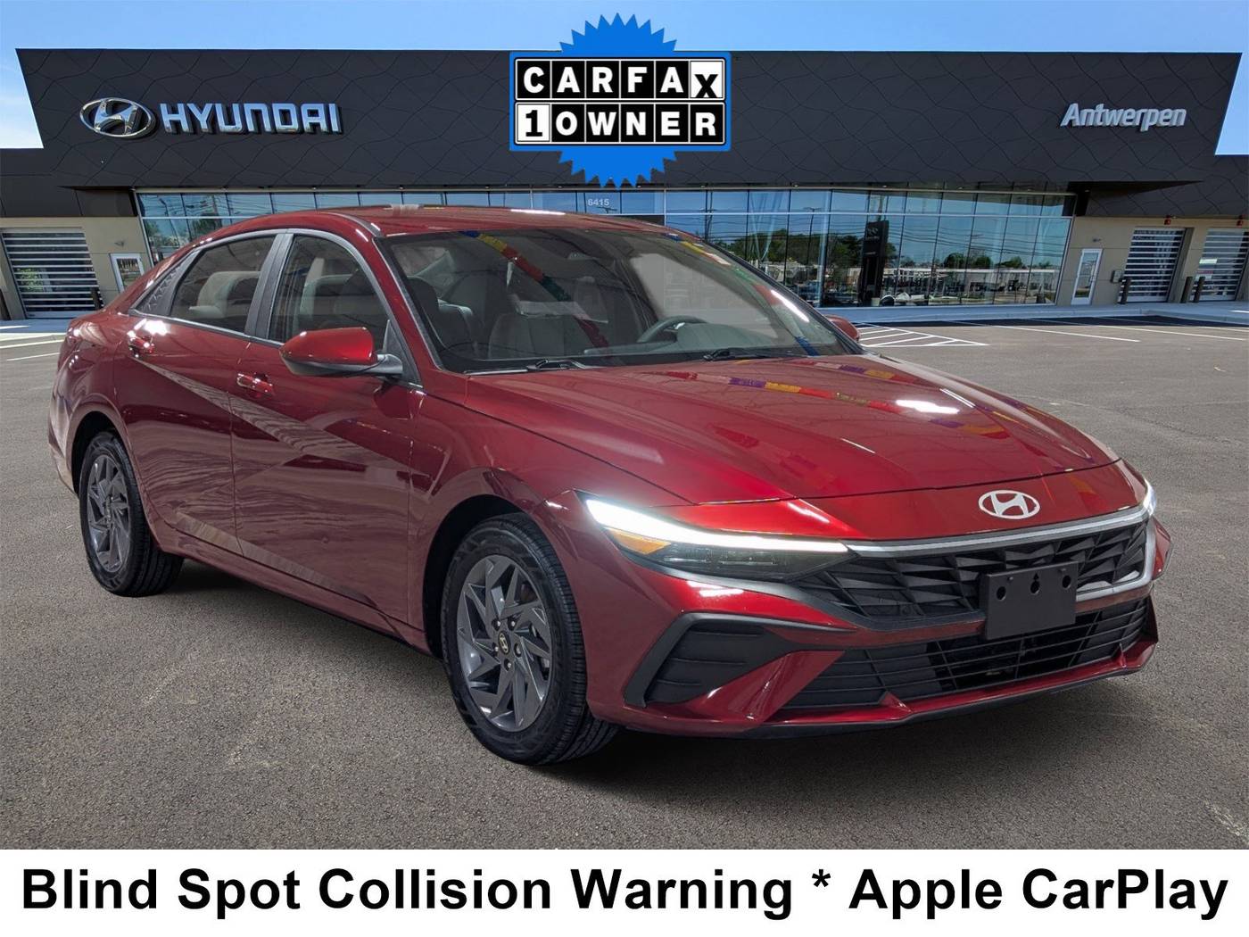 2024 Hyundai Elantra Hybrid Blue — Sedan — 49,345 mi — Catonsville, MD