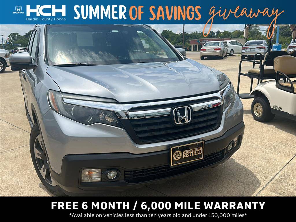 2017 Honda Ridgeline RTL-T — Pickup Truck — 74,869 mi — Elizabethtown, KY