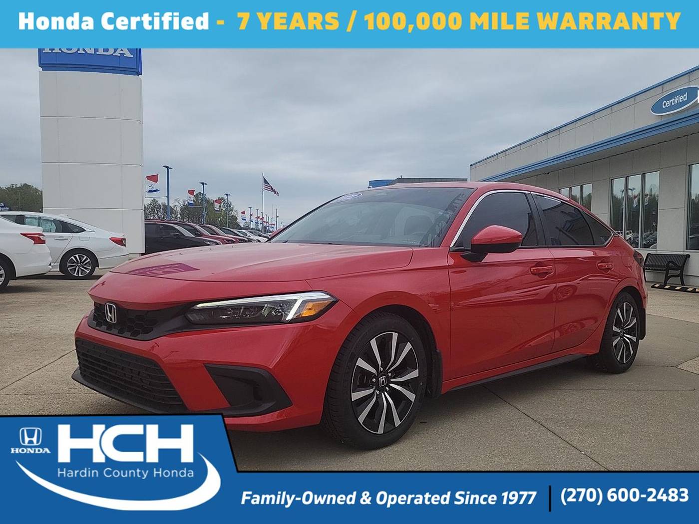 2022 Honda Civic EX-L — Hatchback — 43,906 mi — Elizabethtown, KY