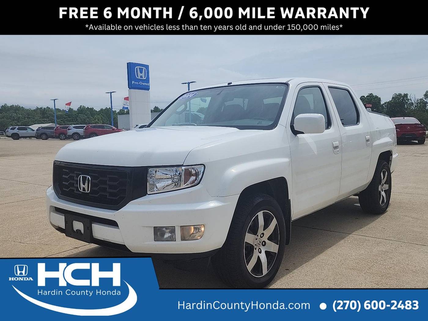 2014 Honda Ridgeline SE — Pickup Truck — 230,523 mi — Elizabethtown, KY