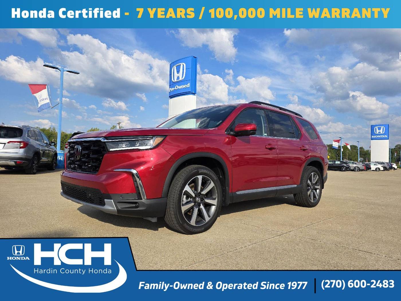 2025 Honda Pilot Elite — SUV — 2,613 mi — Elizabethtown, KY