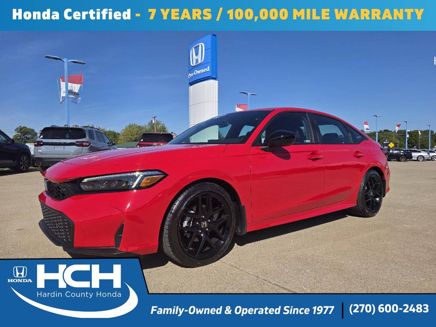 2025 Honda Civic Sport — Sedan — 1,066 mi — Elizabethtown, KY