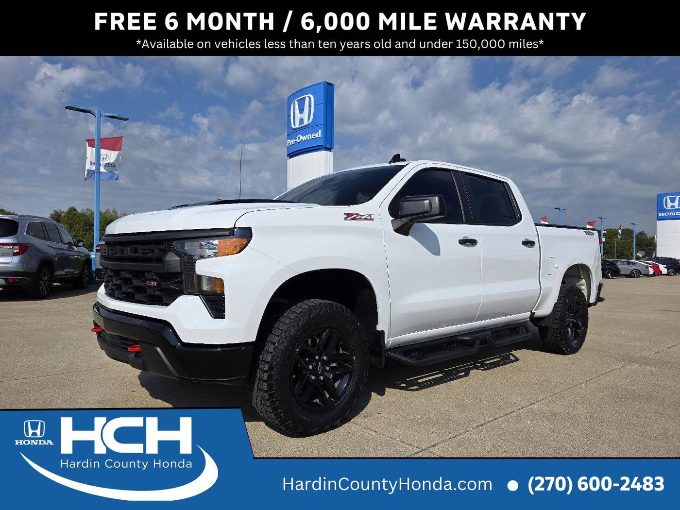 2025 Chevrolet Silverado 1500 Custom Trail Boss — Pickup Truck — 12,592 mi — Elizabethtown, KY