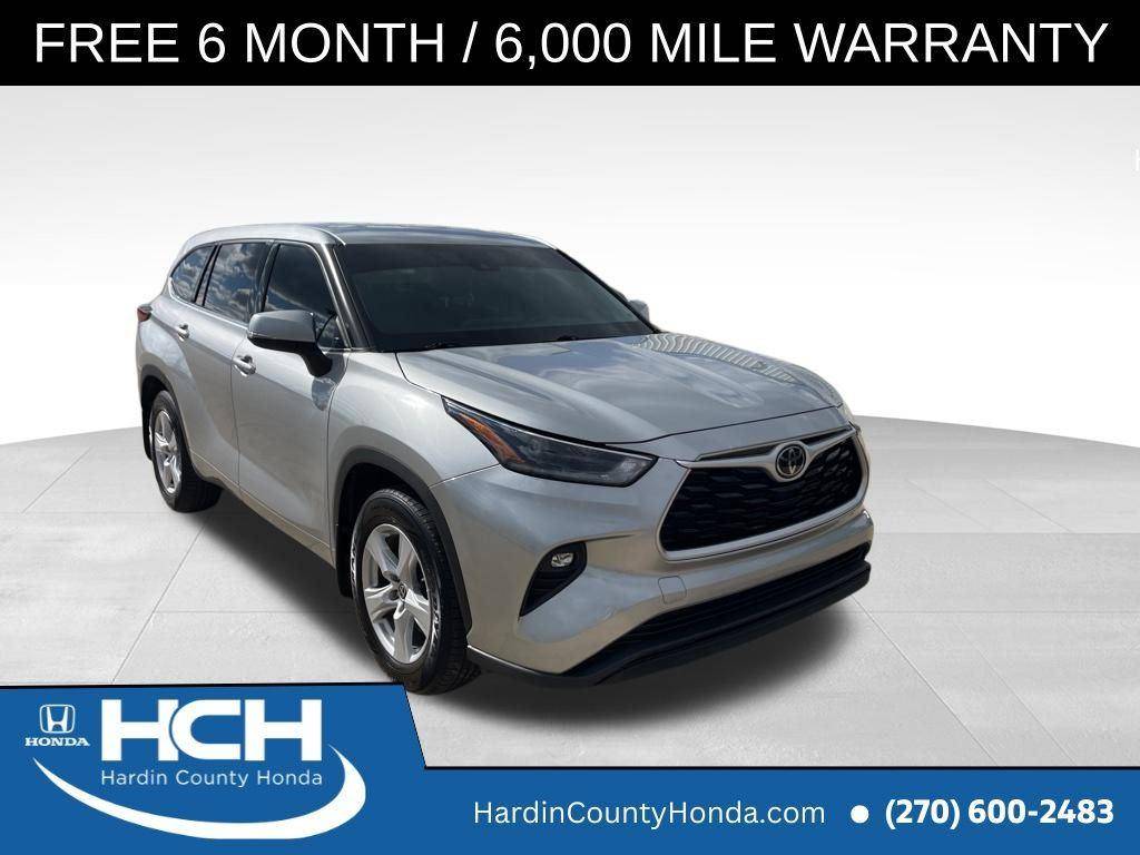 2021 Toyota Highlander LE — SUV — 74,750 mi — Elizabethtown, KY