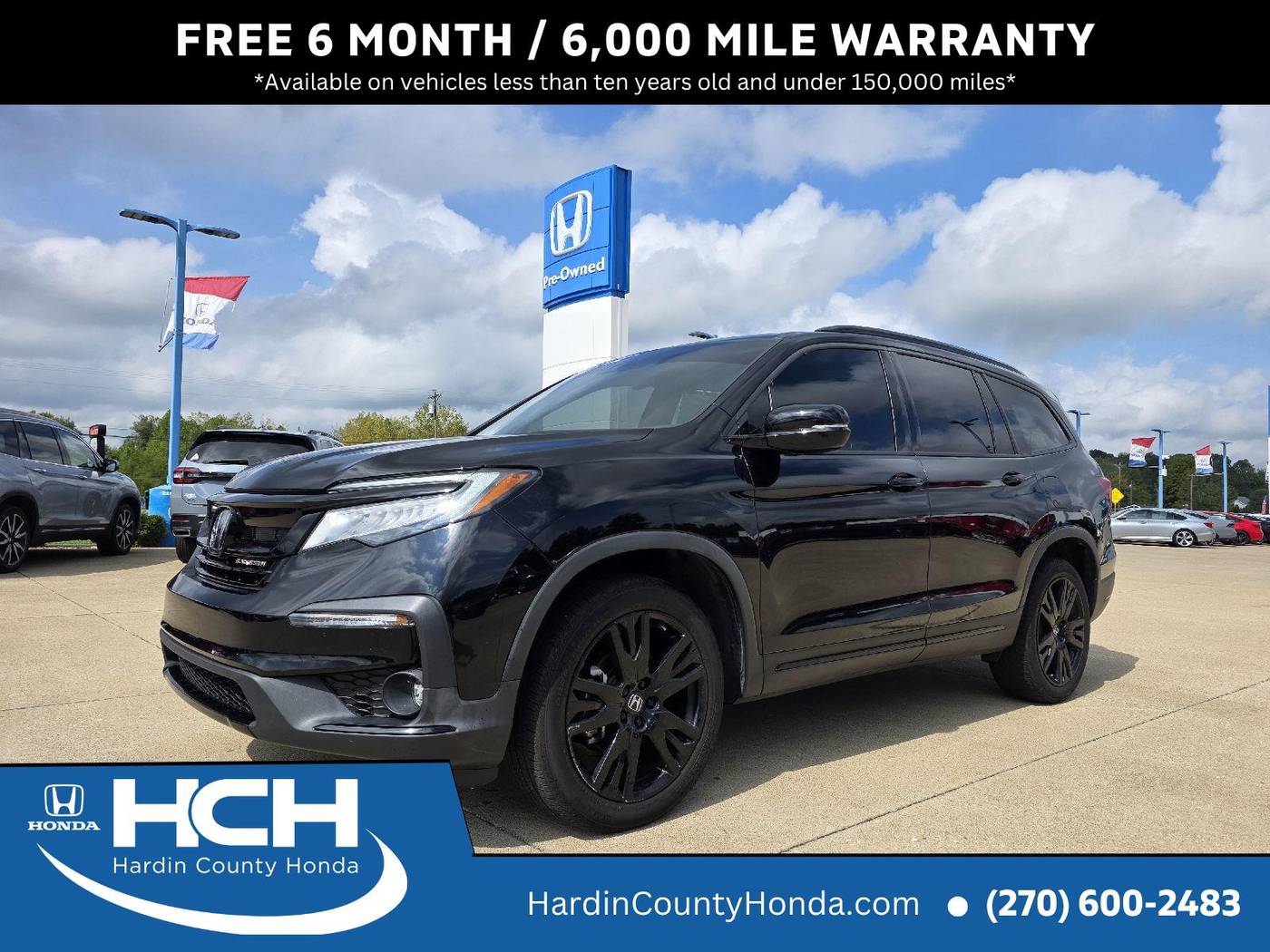 2022 Honda Pilot Black Edition — SUV — 81,597 mi — Elizabethtown, KY