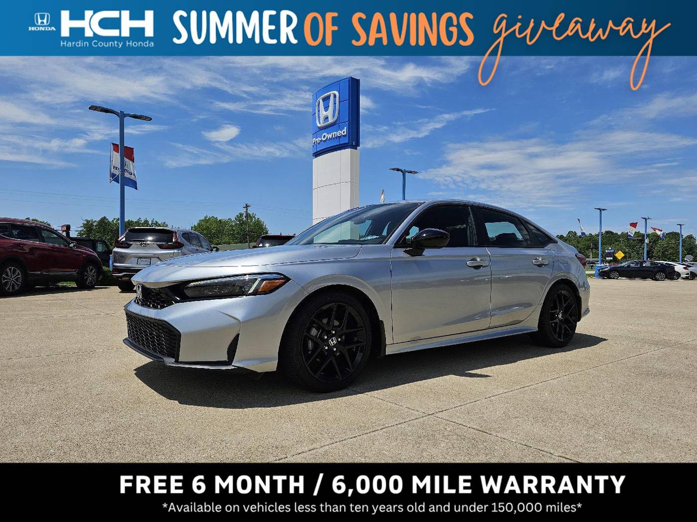 2025 Honda Civic Sport — Sedan — 5,860 mi — Elizabethtown, KY