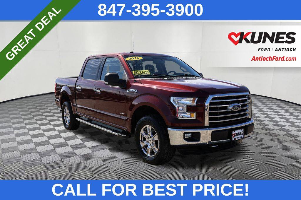 2016 Ford F-150 XLT — Pickup Truck — 165,535 mi — Antioch, IL