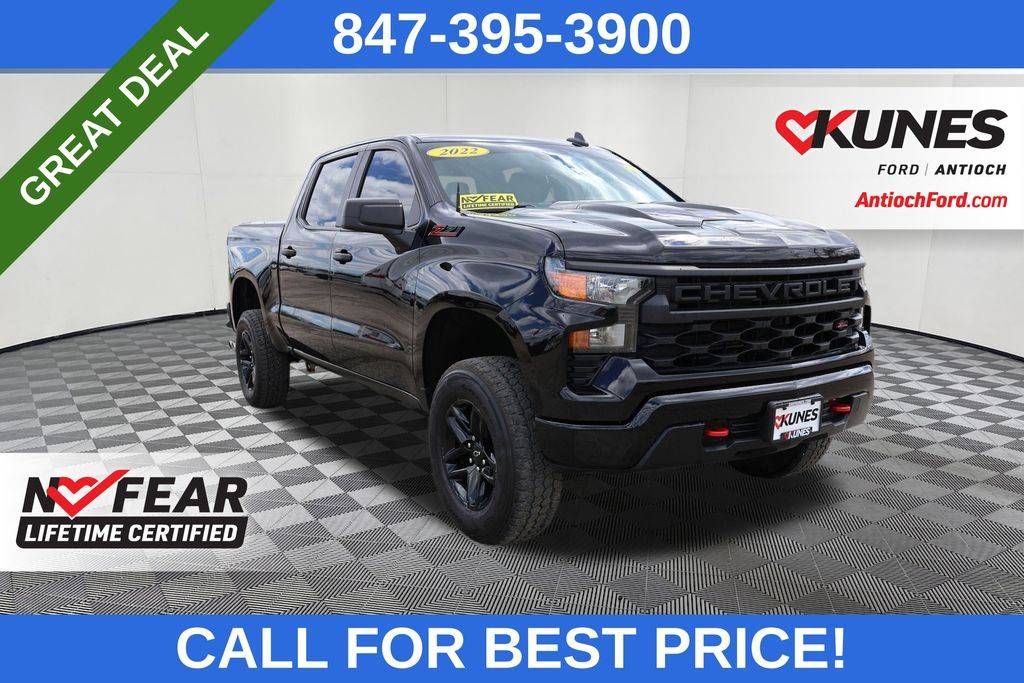2022 Chevrolet Silverado 1500 Custom Trail Boss — Pickup Truck — 48,440 mi — Antioch, IL