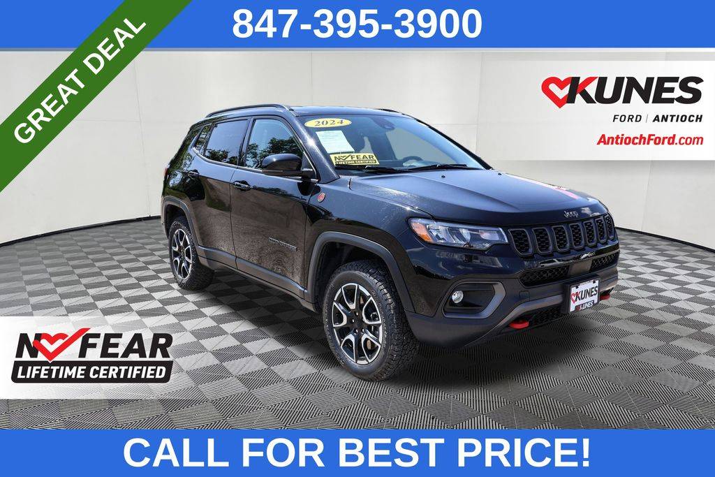2024 Jeep Compass Trailhawk — SUV — 41,789 mi — Antioch, IL
