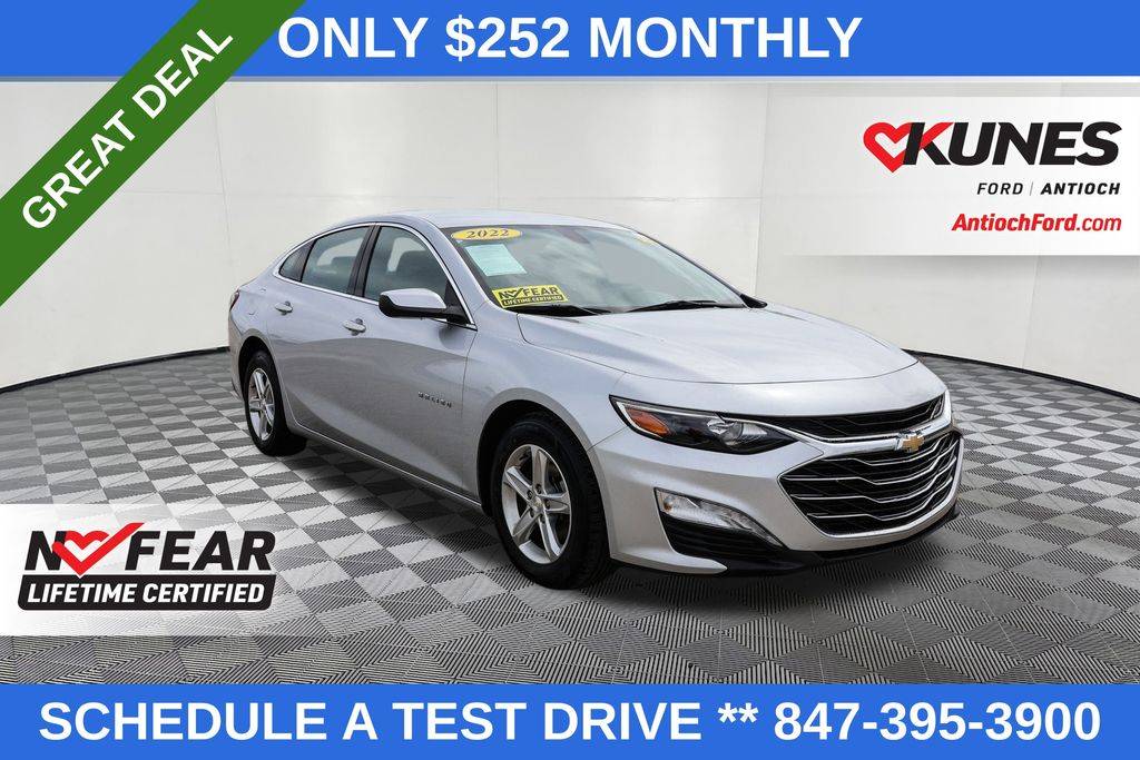 2022 Chevrolet Malibu LT — Sedan — 59,687 mi — Antioch, IL