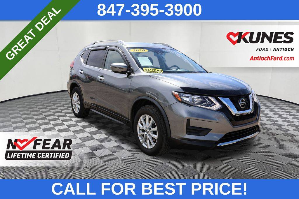 2020 Nissan Rogue SV — SUV — 105,155 mi — Antioch, IL