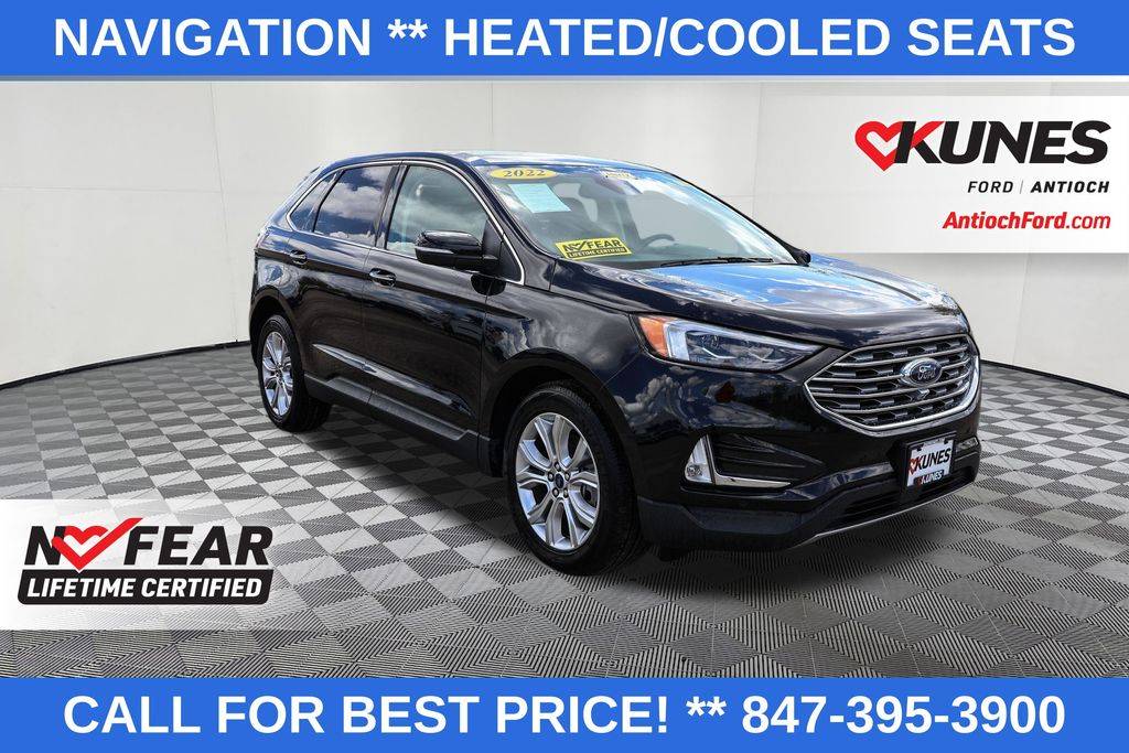 2022 Ford Edge Titanium — SUV — 62,181 mi — Antioch, IL