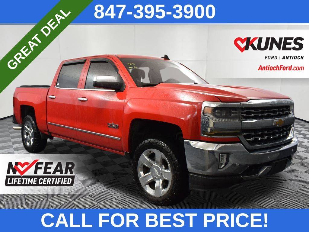 2017 Chevrolet Silverado 1500 LTZ — Pickup Truck — 89,555 mi — Antioch, IL