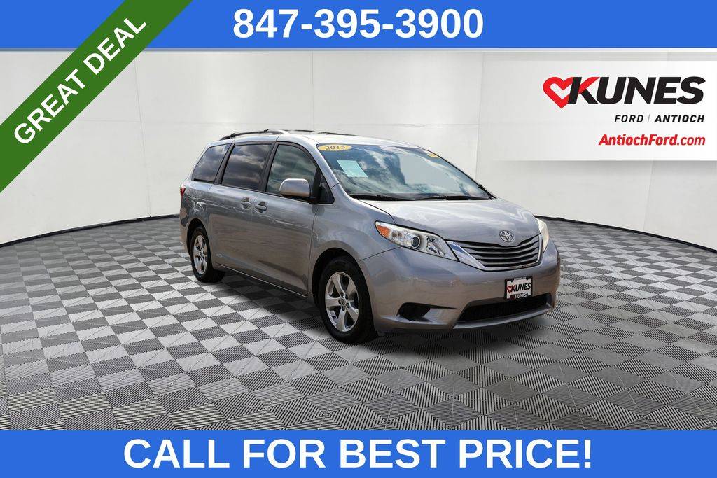 2015 Toyota Sienna L — Minivan — 134,005 mi — Antioch, IL