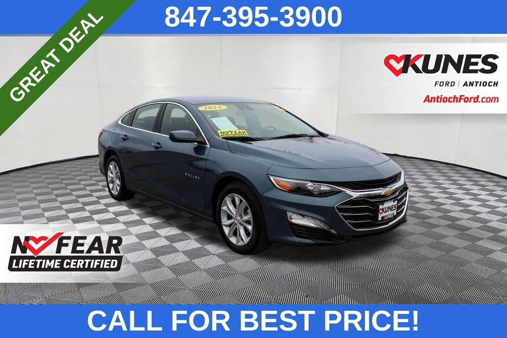 2024 Chevrolet Malibu LT — Sedan — 23,821 mi — Antioch, IL