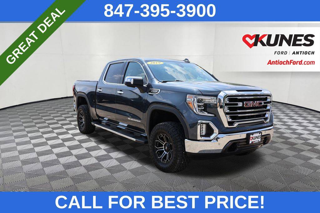 2019 GMC Sierra 1500 SLT — Pickup Truck — 112,376 mi — Antioch, IL