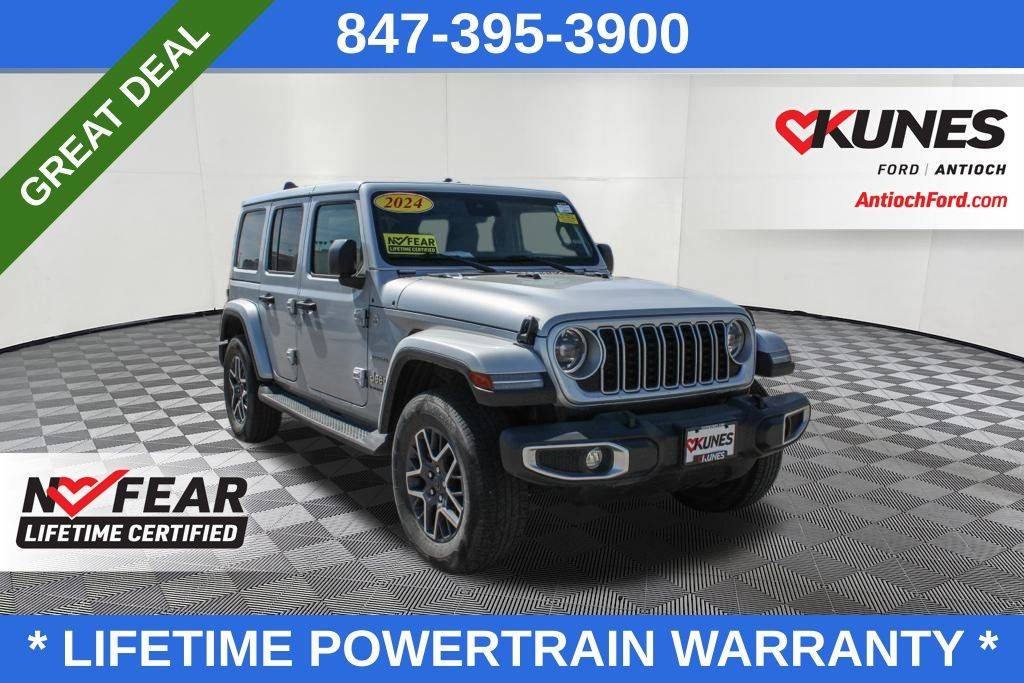 2024 Jeep Wrangler Sahara — SUV — 45,696 mi — Antioch, IL