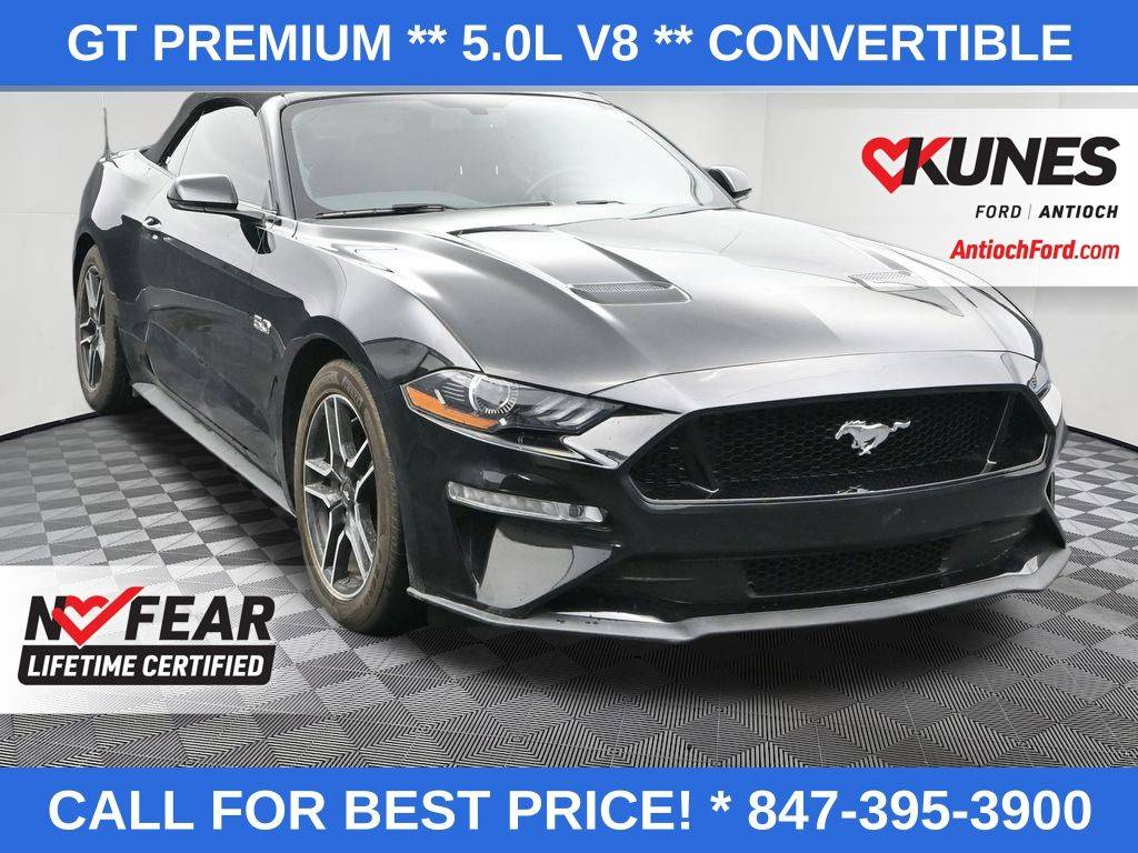 2018 Ford Mustang GT Premium — Convertible — 28,780 mi — Antioch, IL