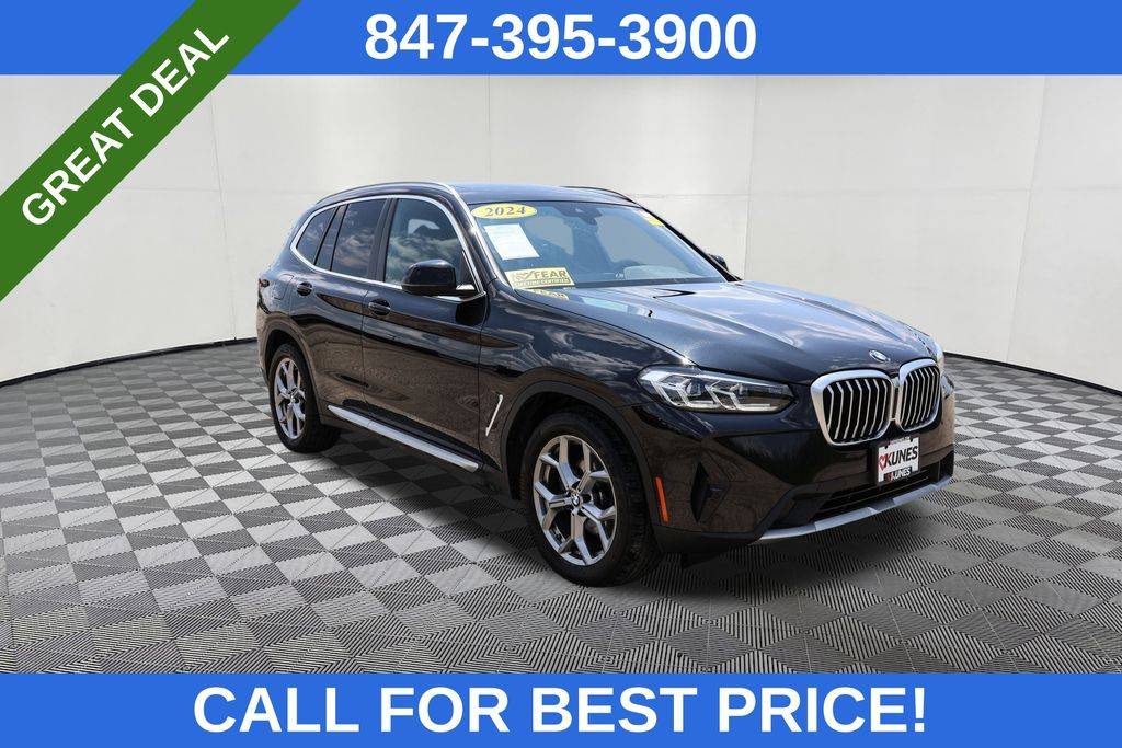 2024 BMW X3 30i — SUV — 39,883 mi — Antioch, IL