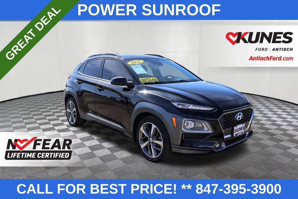 2021 Hyundai Kona Limited — SUV — 32,457 mi — Antioch, IL