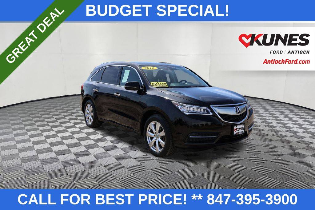 2016 Acura MDX Advance Package — SUV — 166,272 mi — Antioch, IL