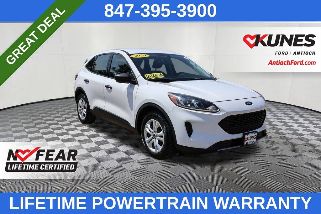2020 Ford Escape S — SUV — 75,786 mi — Antioch, IL