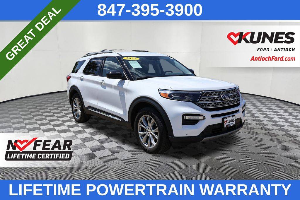 2022 Ford Explorer Limited — SUV — 102,186 mi — Antioch, IL