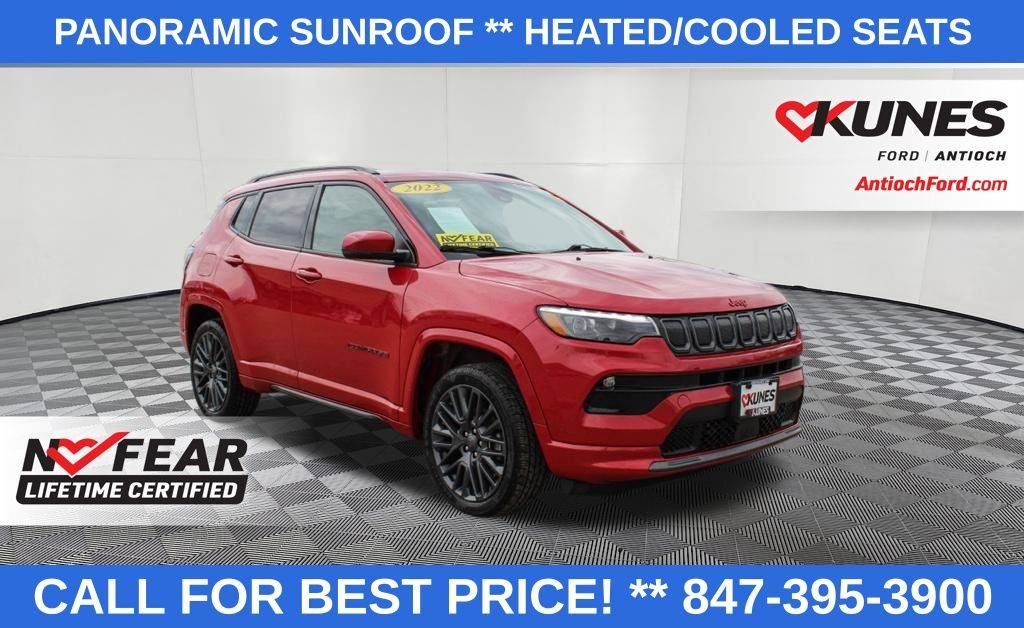 2022 Jeep Compass (RED) Edition — SUV — 52,707 mi — Antioch, IL