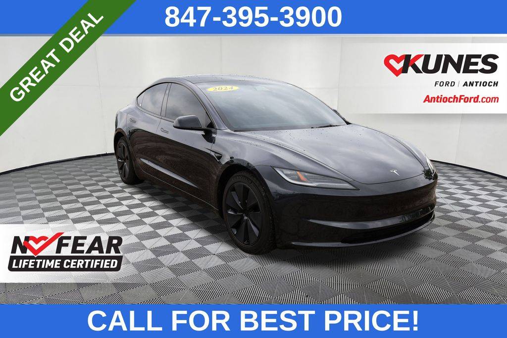 2024 Tesla Model 3 Long Range — Sedan — 12,652 mi — Antioch, IL
