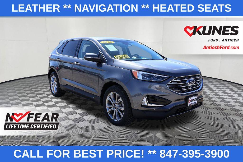 2022 Ford Edge Titanium — SUV — 60,393 mi — Antioch, IL