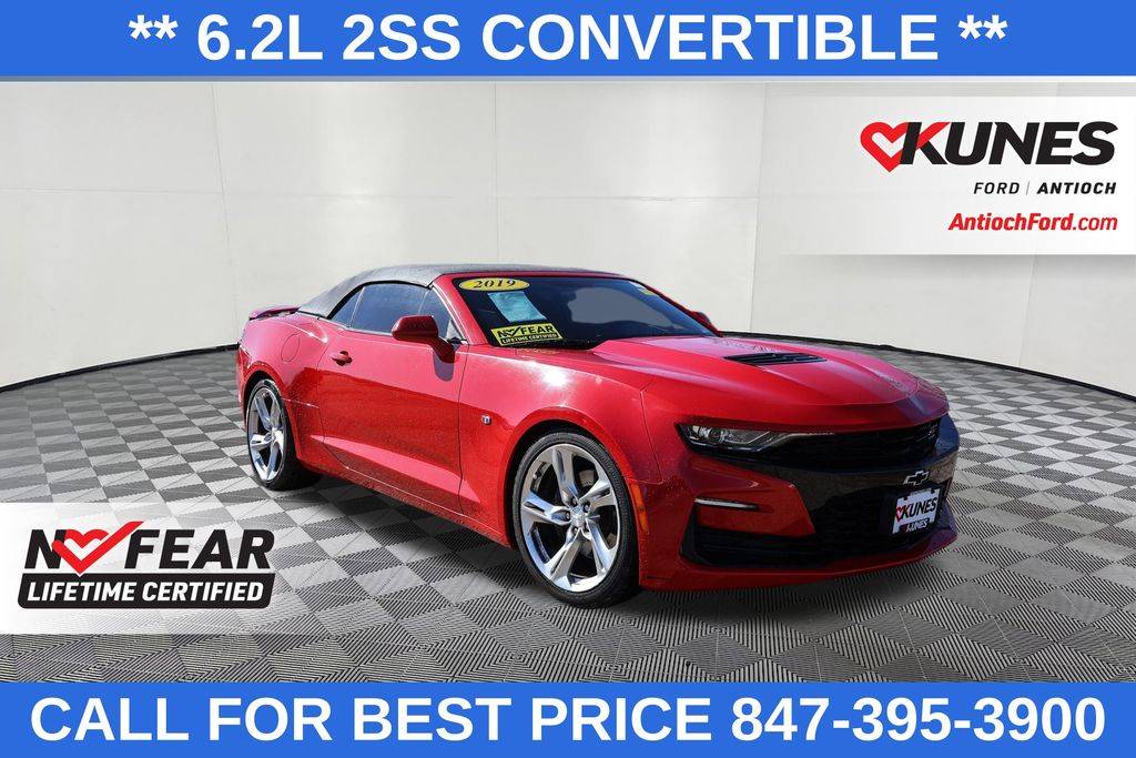 2019 Chevrolet Camaro 2SS — Convertible — 67,918 mi — Antioch, IL