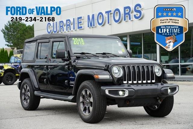 2018 Jeep Wrangler Sahara — SUV — 74,690 mi — Valparaiso, IN