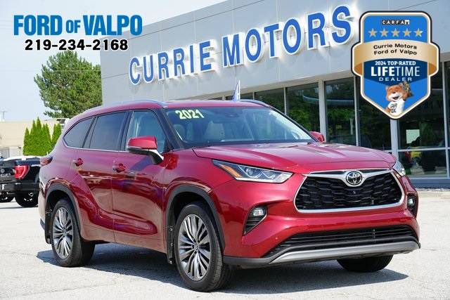 2021 Toyota Highlander Platinum — SUV — 42,928 mi — Valparaiso, IN