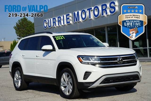 2021 Volkswagen Atlas SE with Technology — SUV — 75,670 mi — Valparaiso, IN