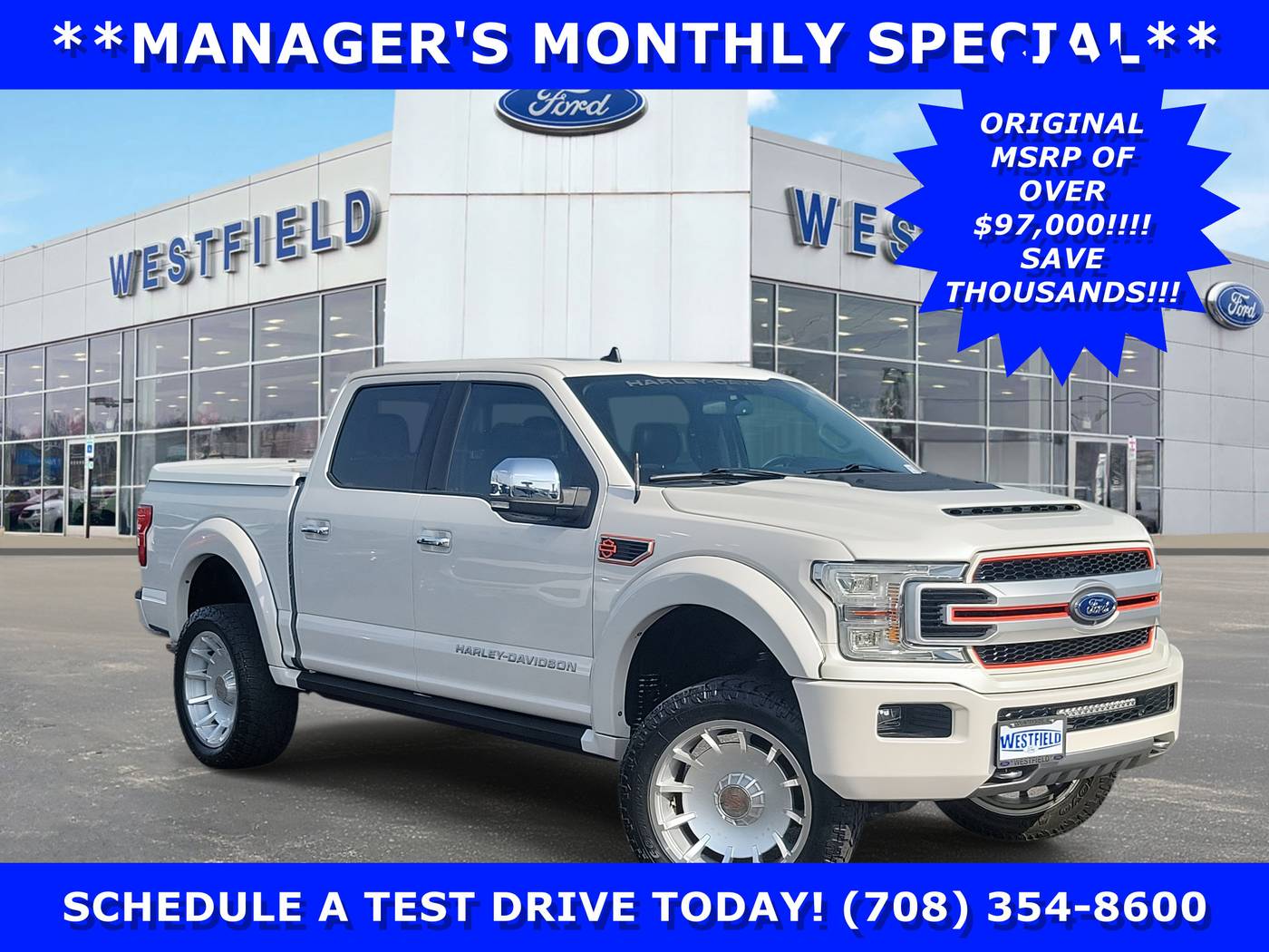 2019 Ford F-150 Lariat — Pickup Truck — 39,543 mi — Countryside, IL
