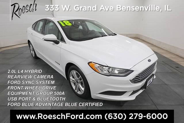 2018 Ford Fusion Hybrid S — Sedan — 72,198 mi — Bensenville, IL