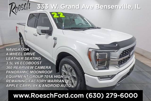 2022 Ford F-150 Platinum — Pickup Truck — 38,564 mi — Bensenville, IL
