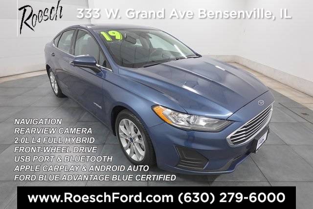 2019 Ford Fusion Hybrid SE — Sedan — 77,570 mi — Bensenville, IL