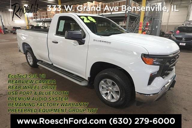 2024 Chevrolet Silverado 1500 WT — Pickup Truck — 8,134 mi — Bensenville, IL