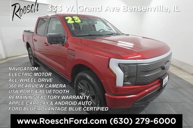 2023 Ford F-150 Lightning XLT — Pickup Truck — 21,315 mi — Bensenville, IL