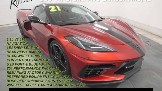 2021 Chevrolet Corvette 2LT — Convertible — 11,518 mi — Bensenville, IL