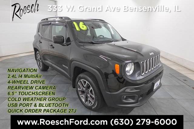 2016 Jeep Renegade Latitude — SUV — 81,128 mi — Bensenville, IL