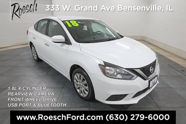 2018 Nissan Sentra S — Sedan — 62,872 mi — Bensenville, IL