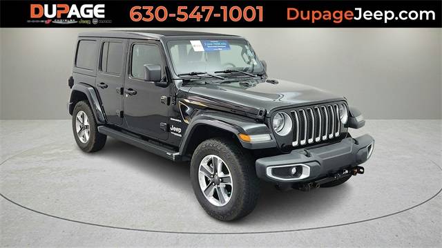 2020 Jeep Wrangler Sahara — SUV — 21,221 mi — Glendale Heights, IL