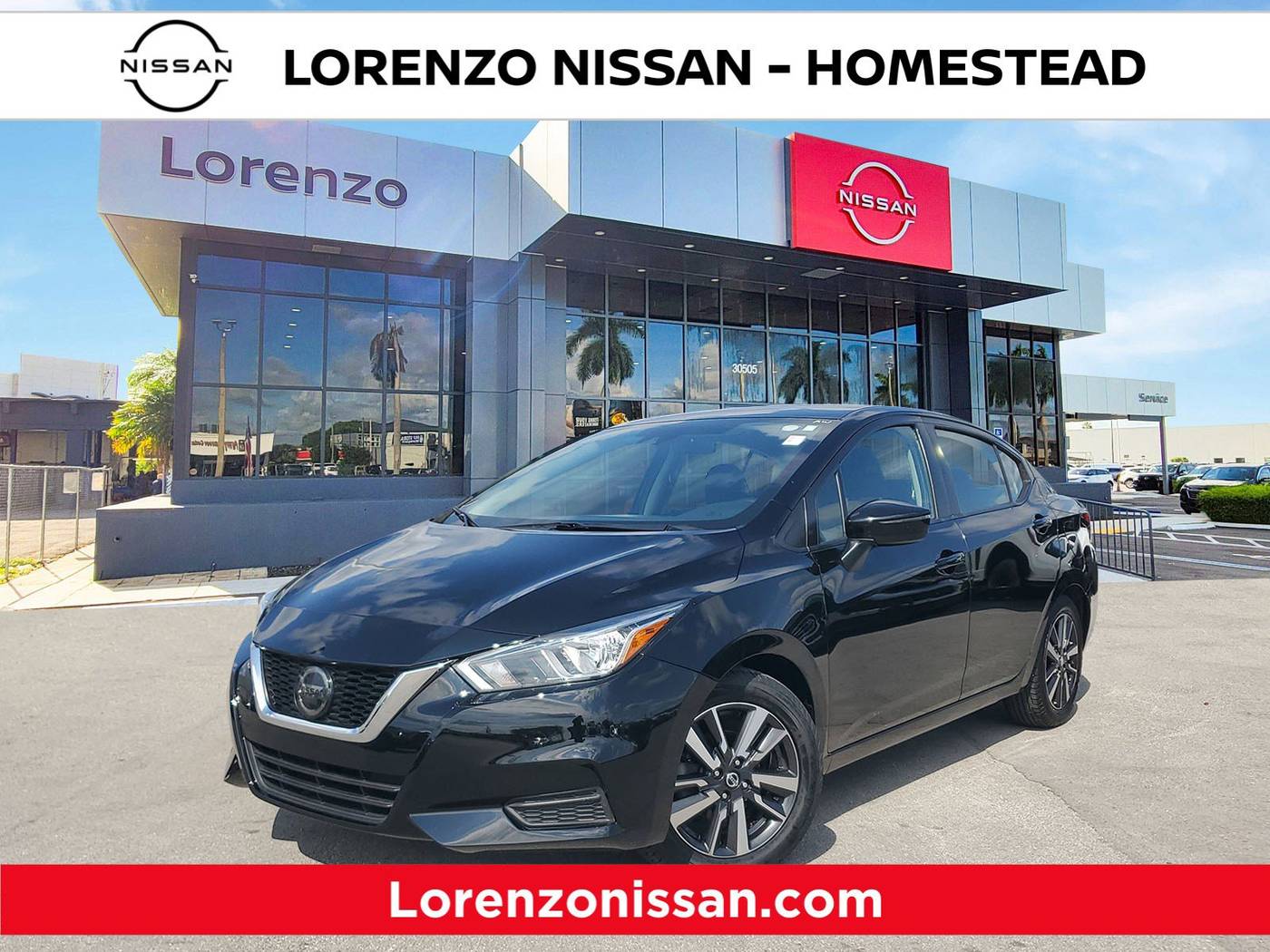 2021 Nissan Versa SV — Sedan — 93,622 mi — Homestead, FL