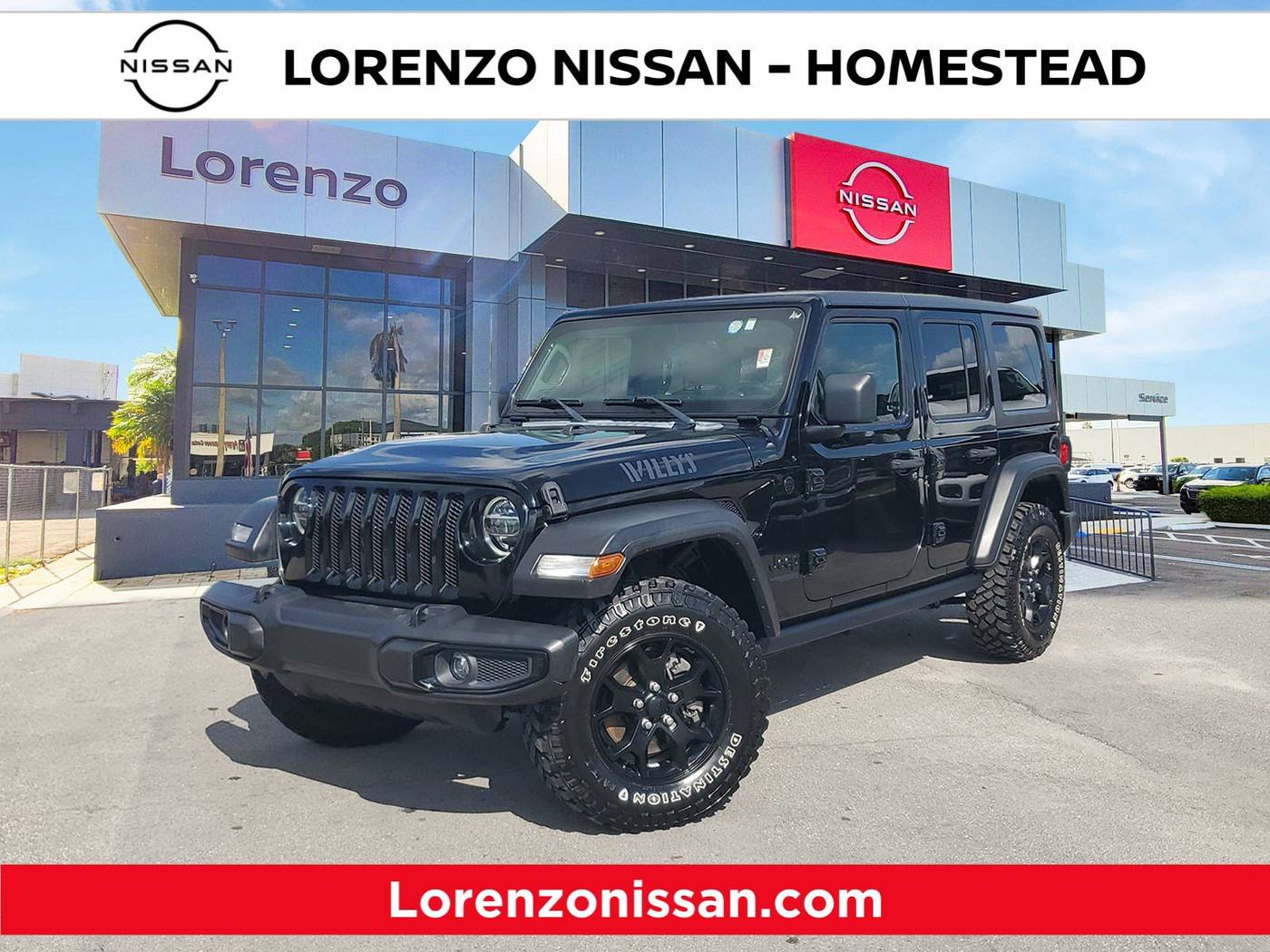 2021 Jeep Wrangler Willys — SUV — 42,731 mi — Homestead, FL