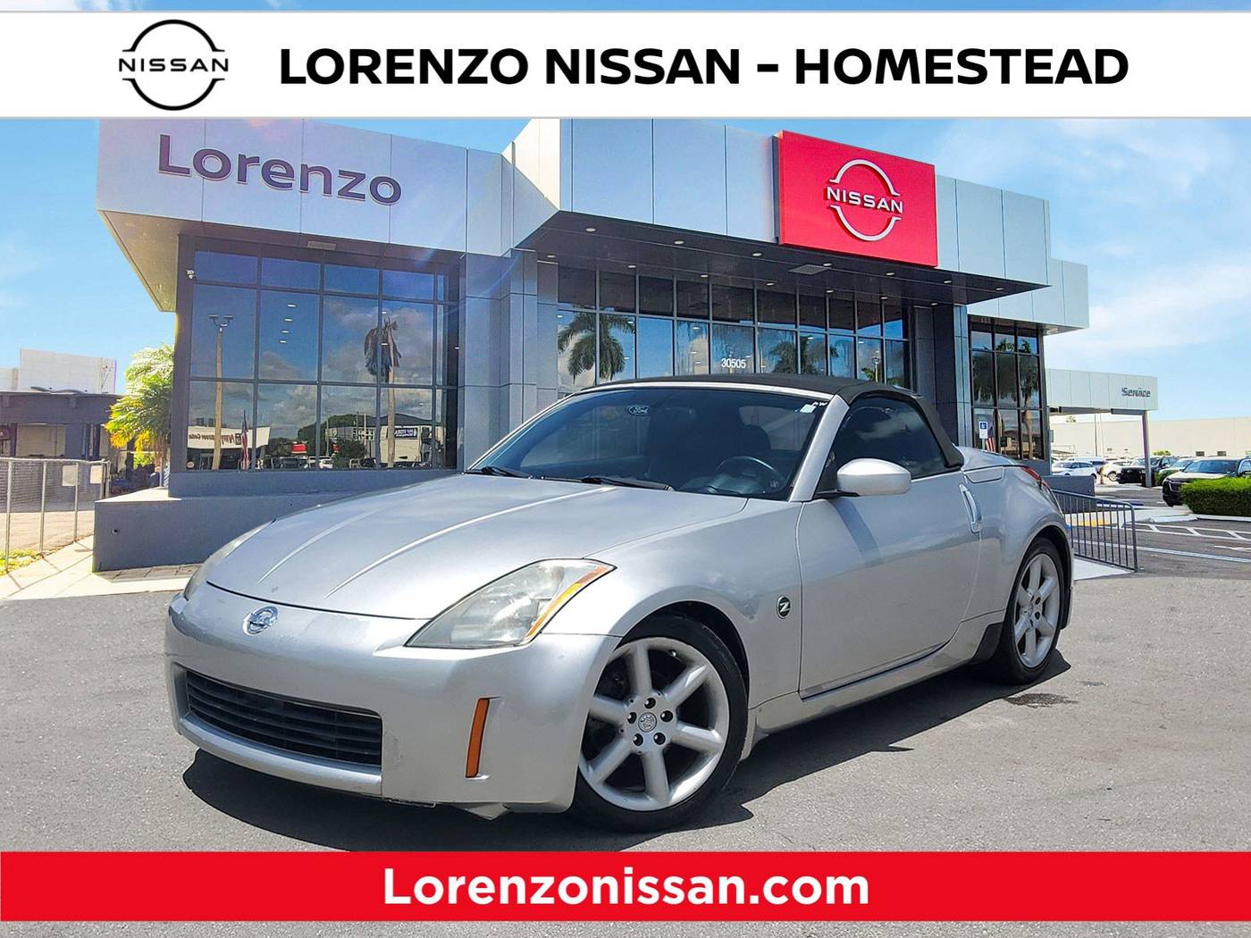 2004 Nissan 350Z Enthusiast — Convertible — 60,354 mi — Homestead, FL