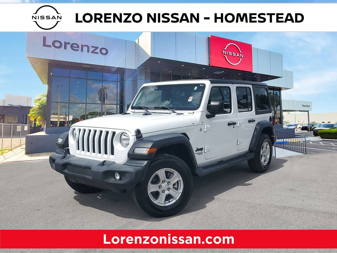 2021 Jeep Wrangler Sport S — SUV — 50,854 mi — Homestead, FL