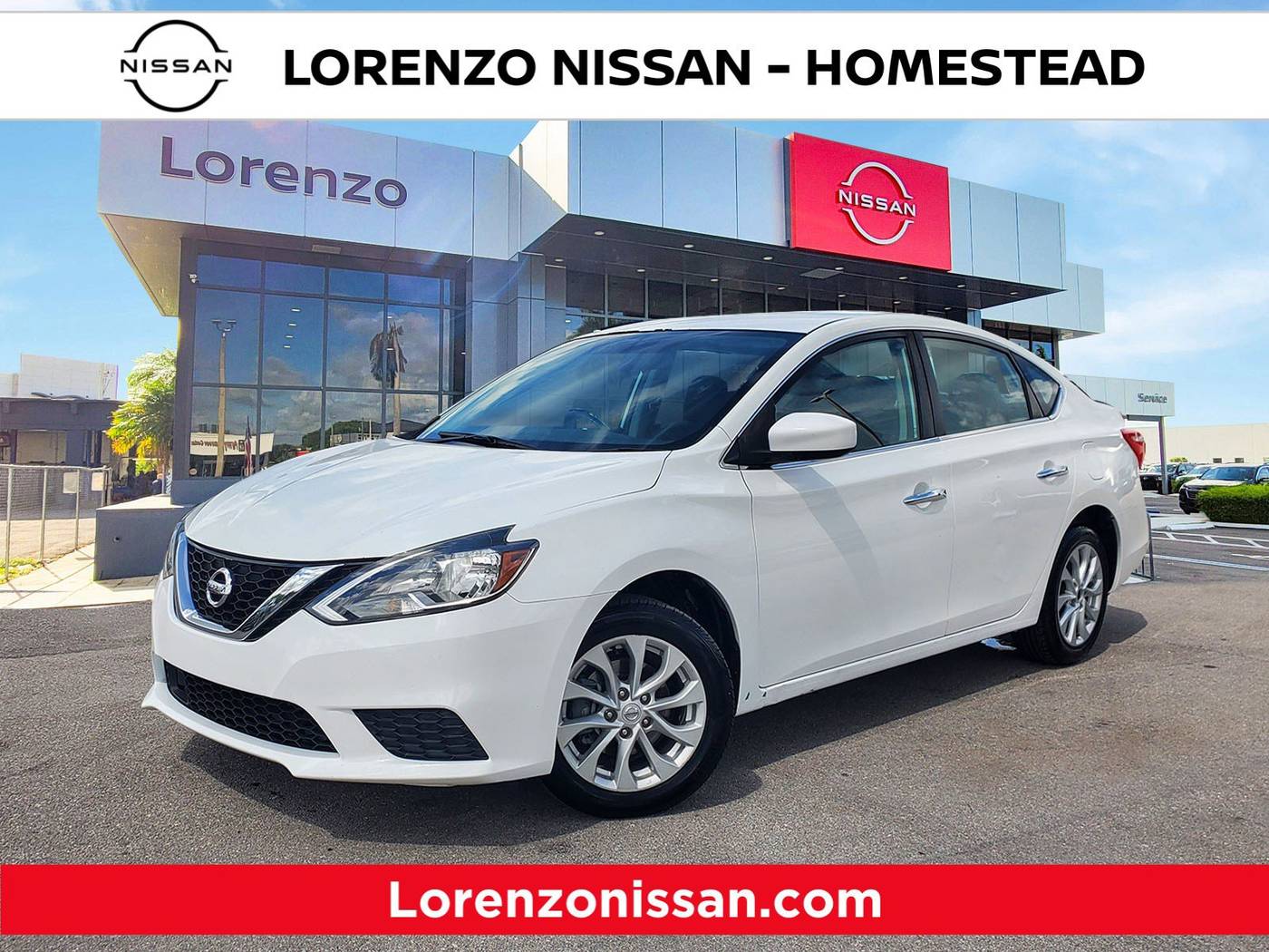 2018 Nissan Sentra SV — Sedan — 93,896 mi — Homestead, FL